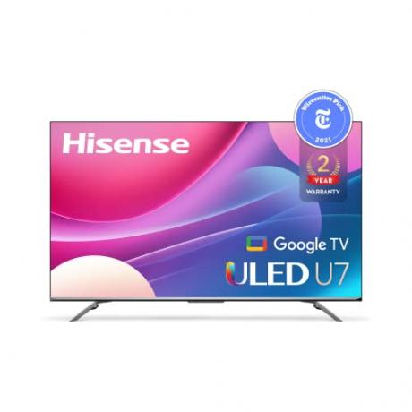 Hisense ULED Premium U7H QLED sorozat, 65 hüvelykes Quantum Dot Google 4K Smart TV (65U7H, 2022-es modell)