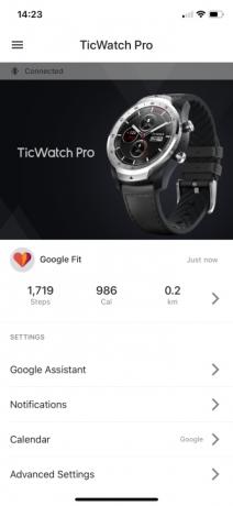 mobvoi ticwatch pro áttekintő képernyők 1