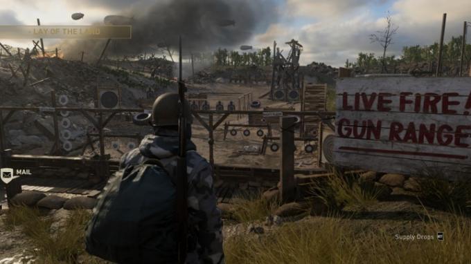 Guia do Call of Duty: WW2 Headquarters - Campo de tiro