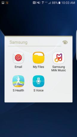 Posnetki zaslona Samsung Galaxy S7 Edge
