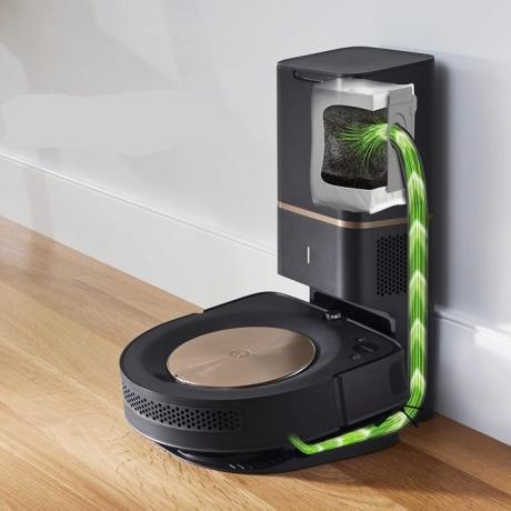 iRobot Roomba S9+ smutshantering.