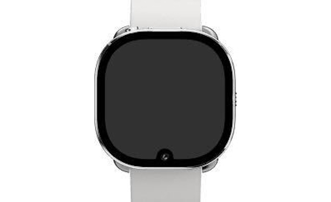 Vermeende weergave van de smartwatch van Facebook