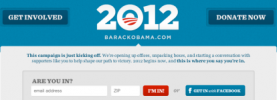 „Facebook“ užima pagrindinį vaidmenį 2012 m. Obamos perrinkimo kampanijoje