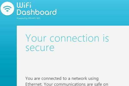 wifi nadzorna plošča za win 8 1 vam pove, ali je vaše omrežje varno wifi dash