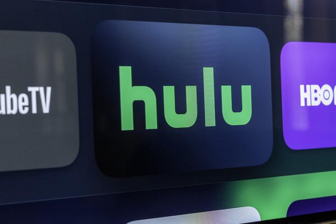 סמל אפליקציית Hulu ב-Apple TV.