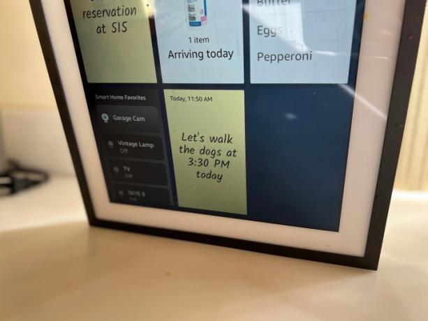 So senden Sie eine Notiz mit der visuellen ID Amazon Echo Ssticky