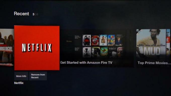 „Amazon FireTV“ ekrano kopija Naujausia