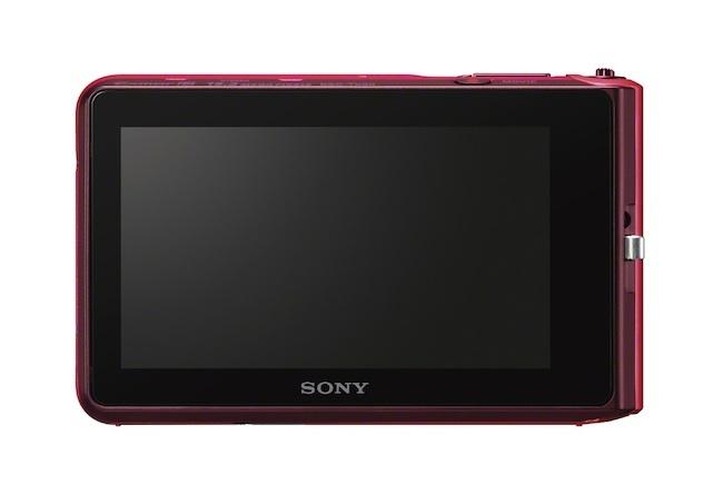 सोनी ने नए साइबर शॉट प्वाइंट और शूट कैमरे 02252013 डीएससी टीएक्स30 गुलाबी रियर जेपीजी का अनावरण किया