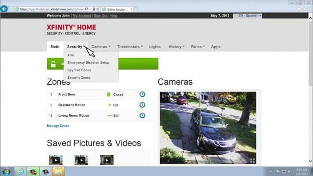 comcast xfinity home online