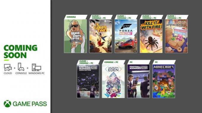 Xbox Game Pass marraskuun peliluettelo