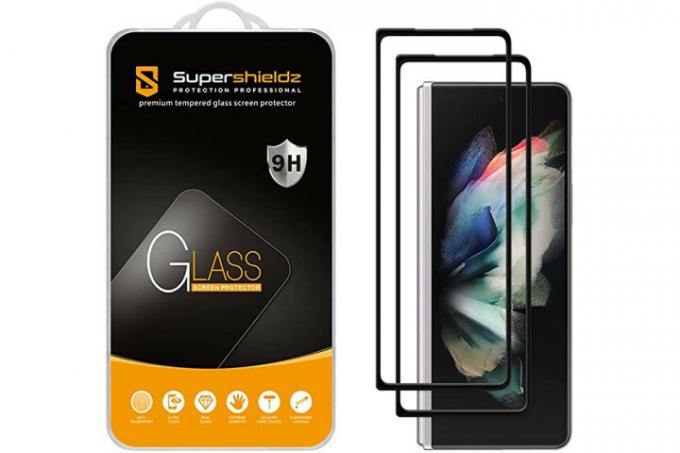 Zaštitno staklo od kaljenog stakla Supershieldz za Samsung Galaxy Z Fold 3.