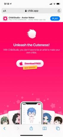 ChibiStudio hur man använder iOS 14s appklipp