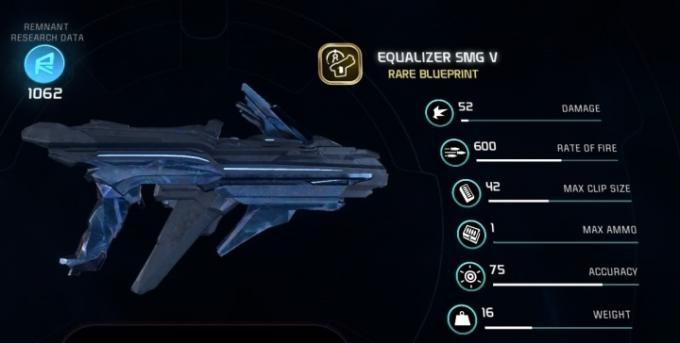 Mass Effect: Andromeda Equalizer SMG