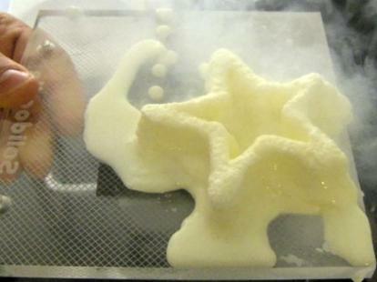 sladoled naslednji 3D natisnjen jedilnik hrane