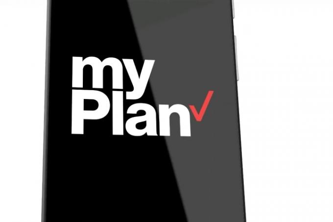 Logotip Verizon myPlan.