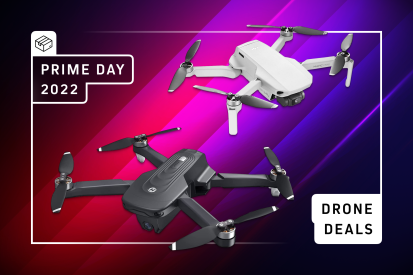 Gráfico de ofertas de drones do Prime Day 2022.