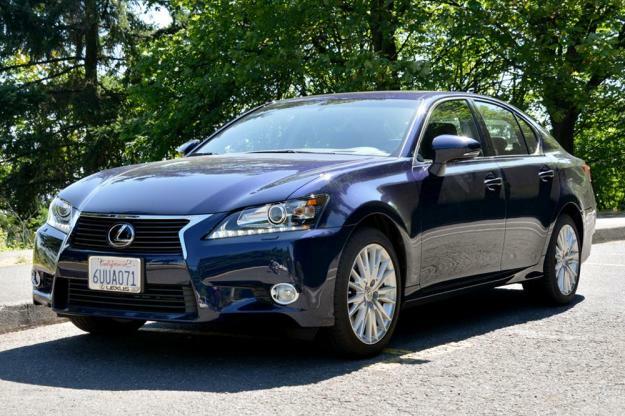 2013 Lexus GS 350 pregled prednje kotne limuzine 2012