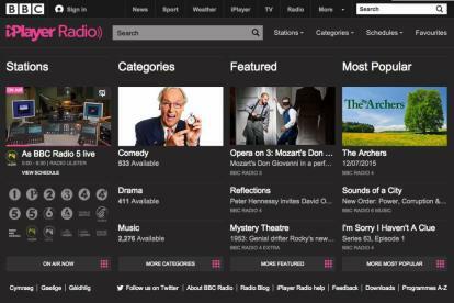 Aplikácia bbcs iplayer radio pridáva mobilné sťahovanie na počúvanie offline