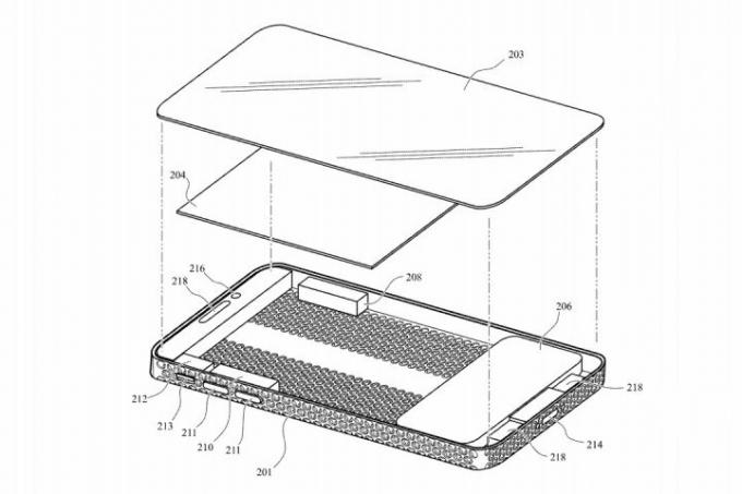 Design de răzătoare pentru brânză cu mere pentru iPhone