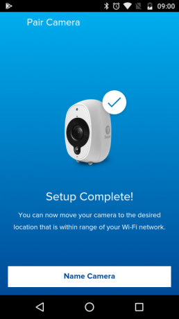 swann 스마트 보안 카메라 리뷰 앱 완료
