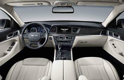 Wnętrze Hyundaia Genesisa