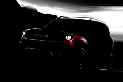 Ford liten offroad SUV-teaser