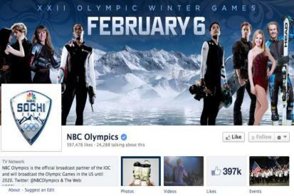 NBC ストリーム オリンピック フェイスブック 冬