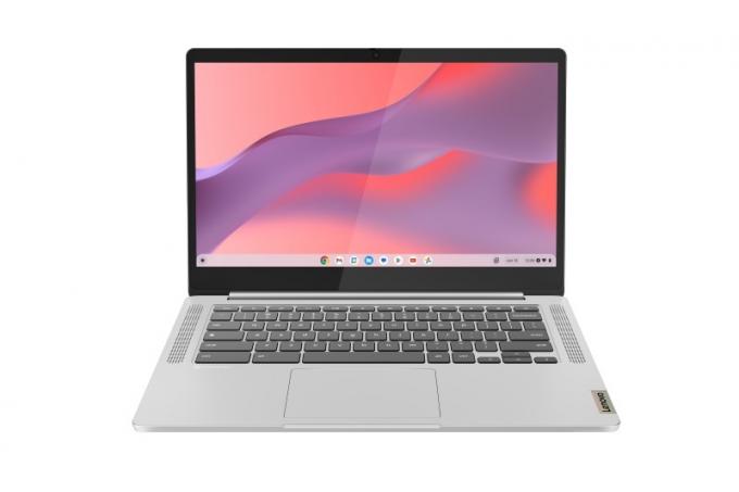 O Chromebook IdeaPad Slim 3 é uma ótima opção se você costuma trabalhar desconectado por longos períodos de tempo.