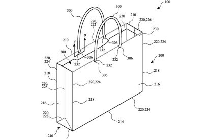 Патент на паперовий пакет Apple