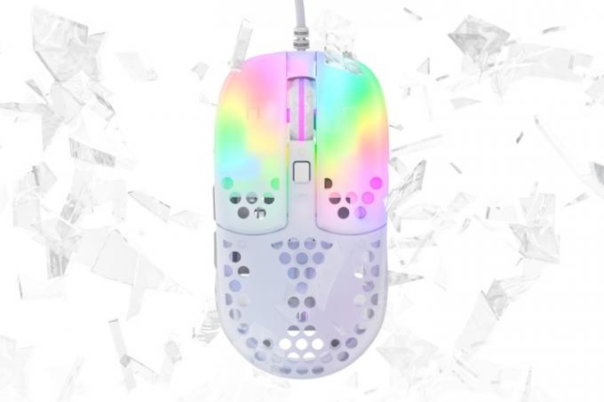 Produktbild der Xtrfy MZ1 Gaming-Maus in Weiß.