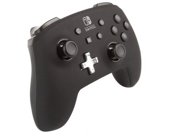 Čierna verzia PowerA Enhanced Wireless Controller pre Nintendo Switch.