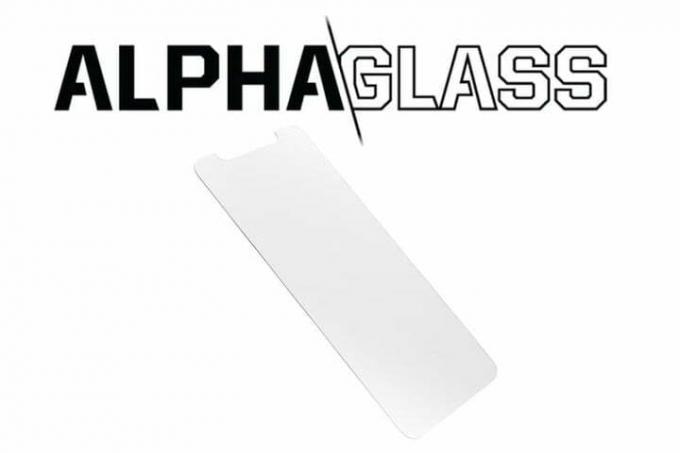 Displayschutzfolie der Otterbox Alpha Glass-Serie.