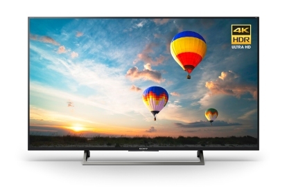 sony 2017 4k hdr ultra hd tv lineup prissättning tillgänglighet specs xbr x800e 55 hero blk dsil uslt