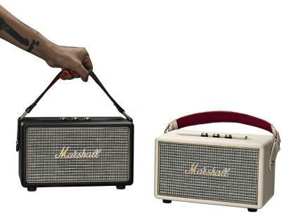 Marshall dévoile le premier haut-parleur Bluetooth portable Kilburn Kilbunr