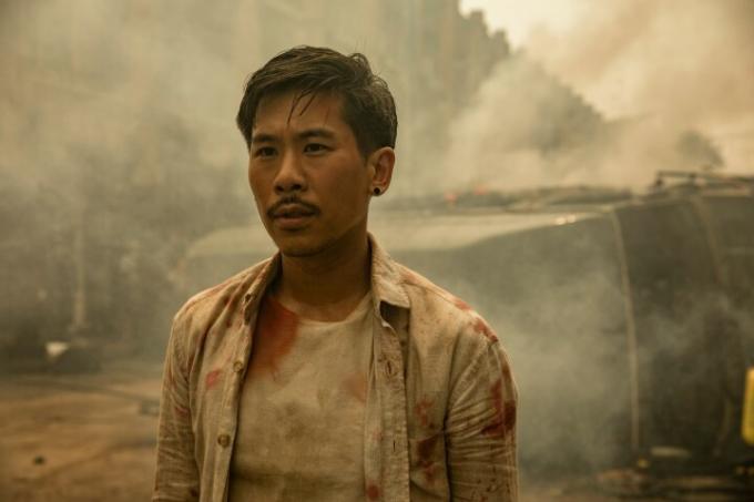 Lawrence Kao i en scen från Fistful of Vengeance.