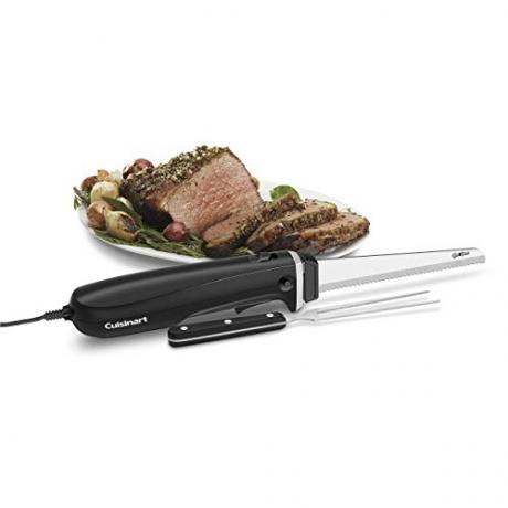 Cuisinart CEK-41 elektrisk knivsett med skjærebrett, rustfritt stål, svart
