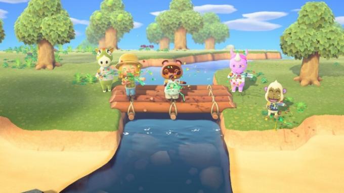 Animal Crossing สะพานนิวฮอริซอนส์