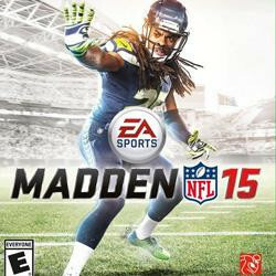 Richard Sherman sulla copertina di Madden 15.