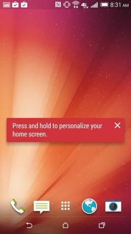 HTC Desire Eye 4g recenzja zrzut ekranu personalizuj