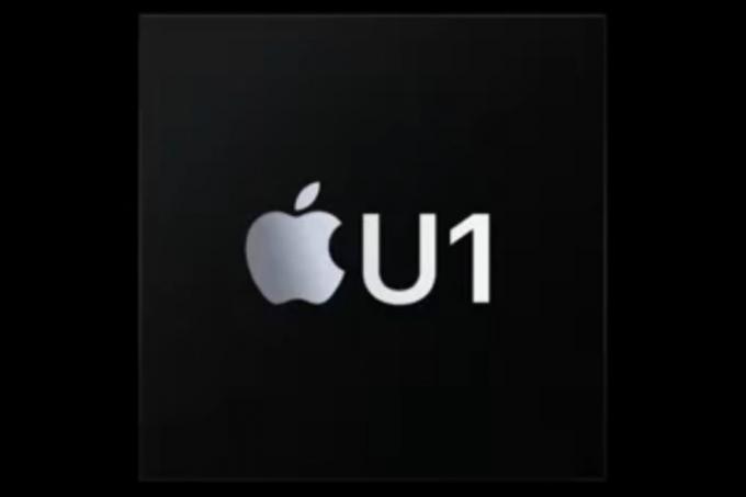 Το τσιπ U1 UWB της Apple.