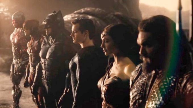 A Liga da Justiça da Liga da Justiça de Zack Snyder.