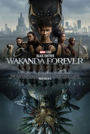 Službeni poster za Black Panther: Wakanda Forever.