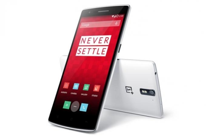 Produktgengivelse af OnePlus One.