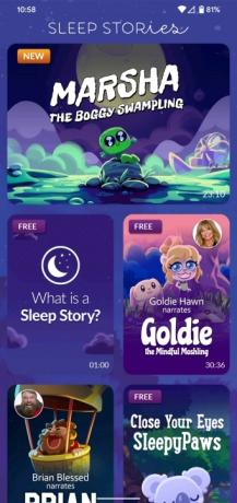 moshi twilight app enfants dorment capture d'écran 3