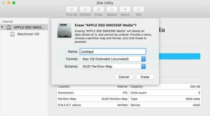 Format ulang Drive Mac