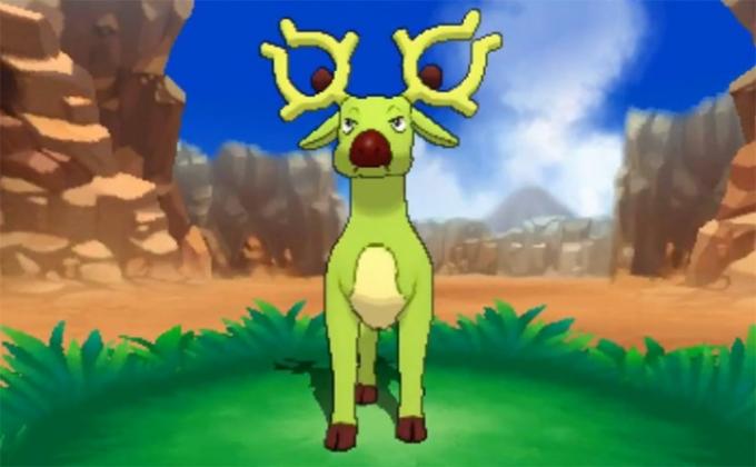 Появява се лъскав Stantler!