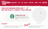 Starbucks ziedos 1 dolāru cīņai pret AIDS par katru Foursquare reģistrēšanos