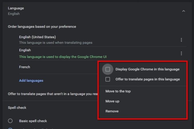 Chrome definir idioma como padrão
