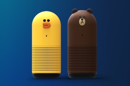 line wave champ face clova smart speaker nyheder