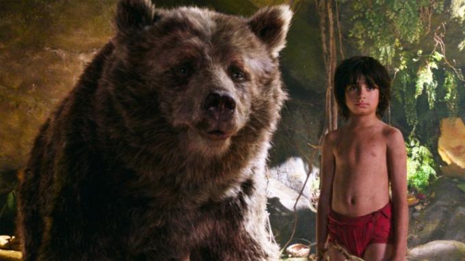 Bill Murray และ Neel Sethi ใน The Jungle Book